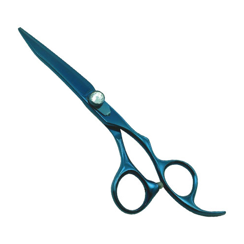 aaabix_blu_coat_sci_007.jpg Blue Coated Scissor / Shear - Image 1